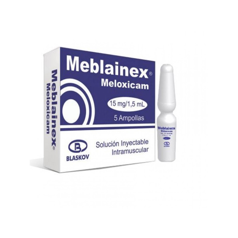 ( ) MEBLAINEX (MELOXICAM) 15MG/1.5ML CJ 5 AMP BLASKOV