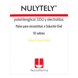 NULYTELY LIMA LIMON 10 SOBRES
