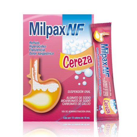 ( ) MILPAX NF CEREZA SACHET 10 ML 12 SBS
