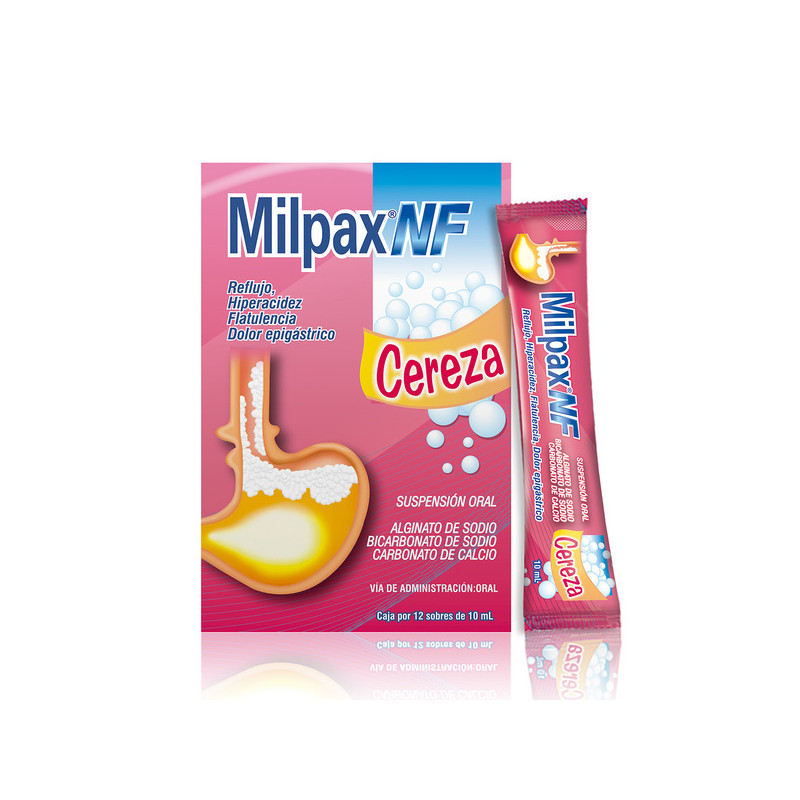( ) MILPAX NF CEREZA SACHET 10 ML 12 SBS