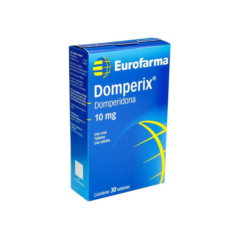 DOMPERIX 10 MG 30 TABLETAS(M)4719
