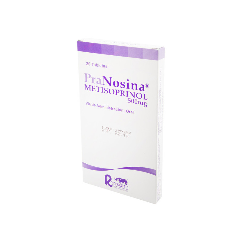 PRANOSINA 500 MG 20 TABLETAS (3% )