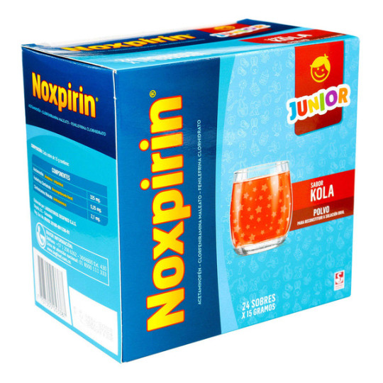 NOXPIRIN F JUNIOR 15 GR 24 SBS