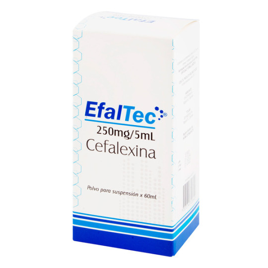 EFALTEC 250MG/5ML SUSPENSION 60 ML