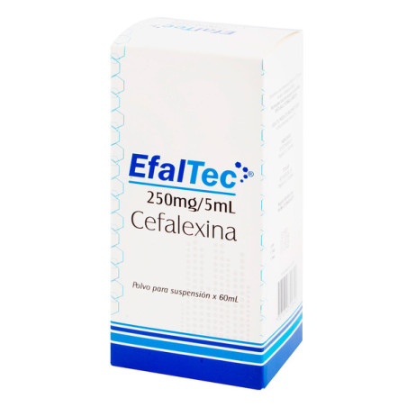 EFALTEC 250MG/5ML SUSPENSION 60 ML