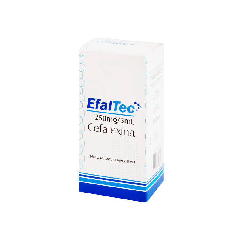 EFALTEC 250MG/5ML SUSPENSION 60 ML