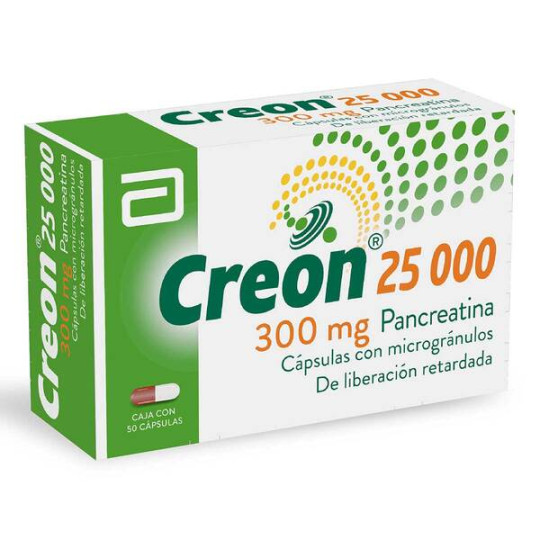 CREON 25000 50 CAPSULAS (A)(PAE)