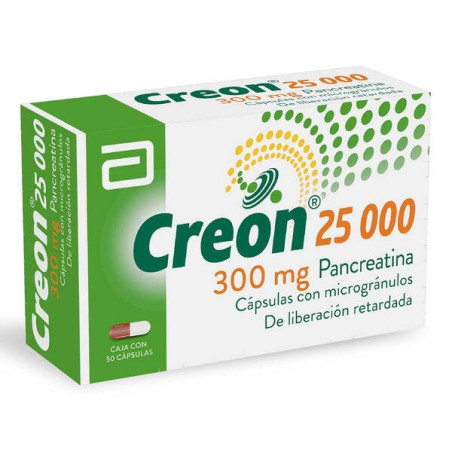 CREON 25000 50 CAPSULAS (A)(PAE)