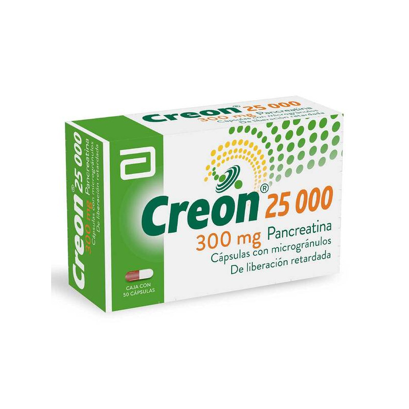CREON 25000 50 CAPSULAS (A)(PAE)