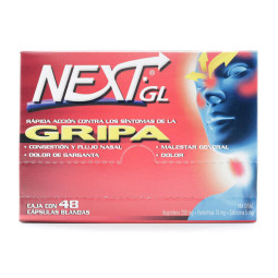 NEXT GEL GRIPA 48 CAPSULAS BLANDAS (SF)