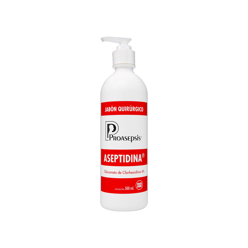 ASEPTIDINA JAB QUIRUR CLORHEXIDINA 500ML          