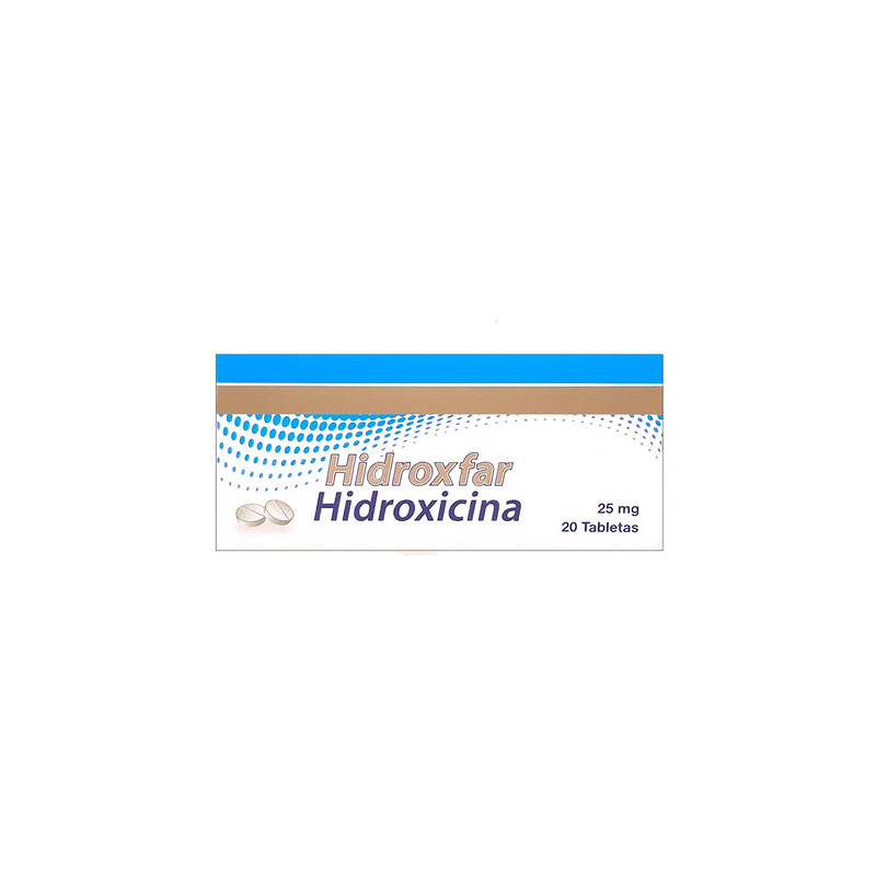 ( ) HIDROXFAR 25 MG 20 TABS ICOM                      