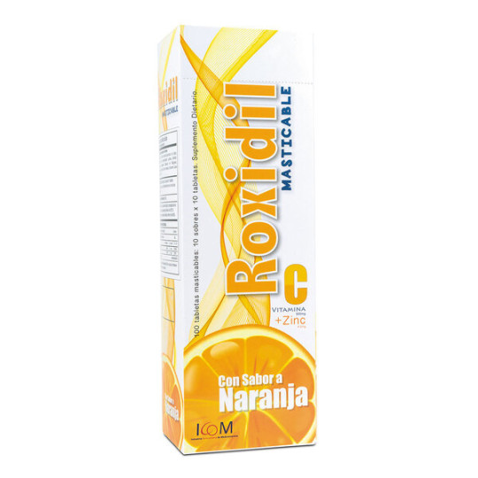 ( ) ROXIDIL VIT.C MAS.500MG ZINC NAR.100TBS