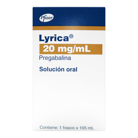LYRICA S/ORA 20MG 105ML(M)38136(3% (PAE)