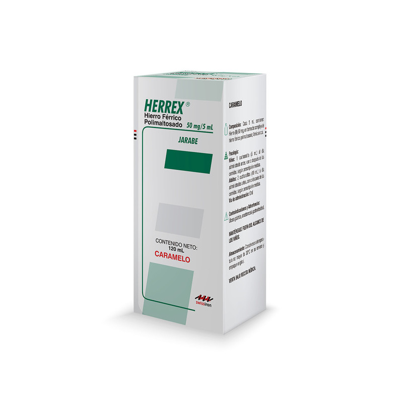 HERREX CARAMELO JARABE 120 ML(3% )
