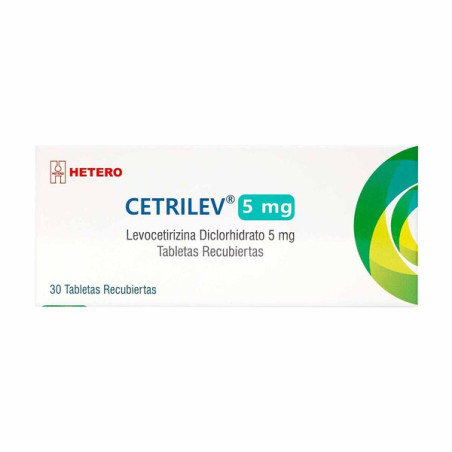 ( ) CETRILEV (LEVOCETIRIZINA) 5 MG 30 TABS