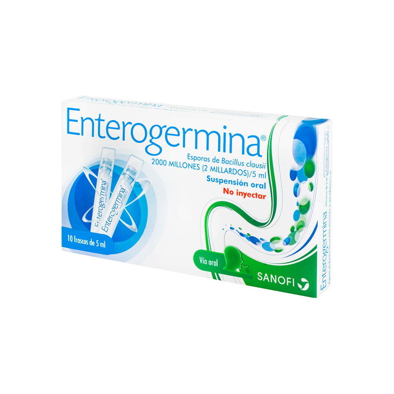 ENTEROGERMINA 5 ML 10 AMP BEBIBLES