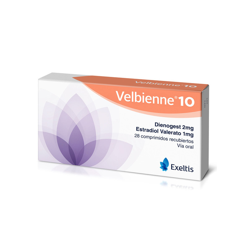 VELBIENNE 10 2 MG 28 COMPRIMIDOS
