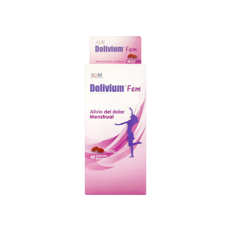 ( ) DOLIVIUM FEM 400/60 MG 48 CAP ICOM