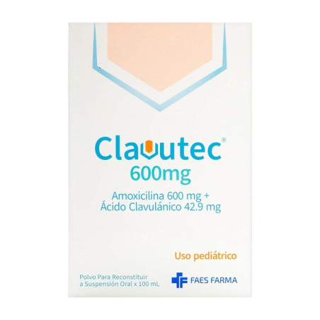 CLAVUTEC 600 MG   42.9 MG/5 ML FCO 100ML          