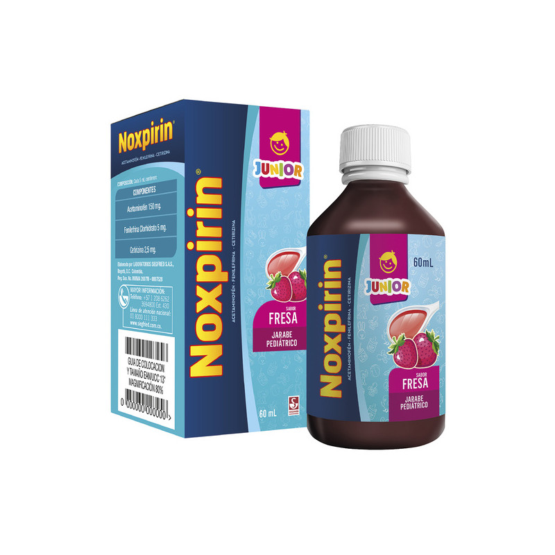 NOXPIRIN JUNIOR F JARABE 60 ML                    