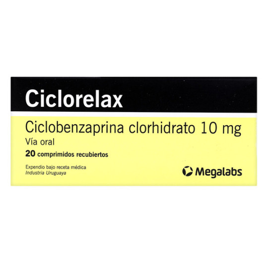 CICLORELAX 10 MG 20 COMPR. (3% )(PAE)