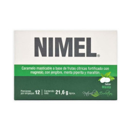 (+) NIMEL MENTA 12 TBS MASTICABLES ICOM               