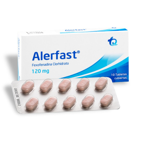 ALERFAST 120 MG 10 TABLETAS (3% )