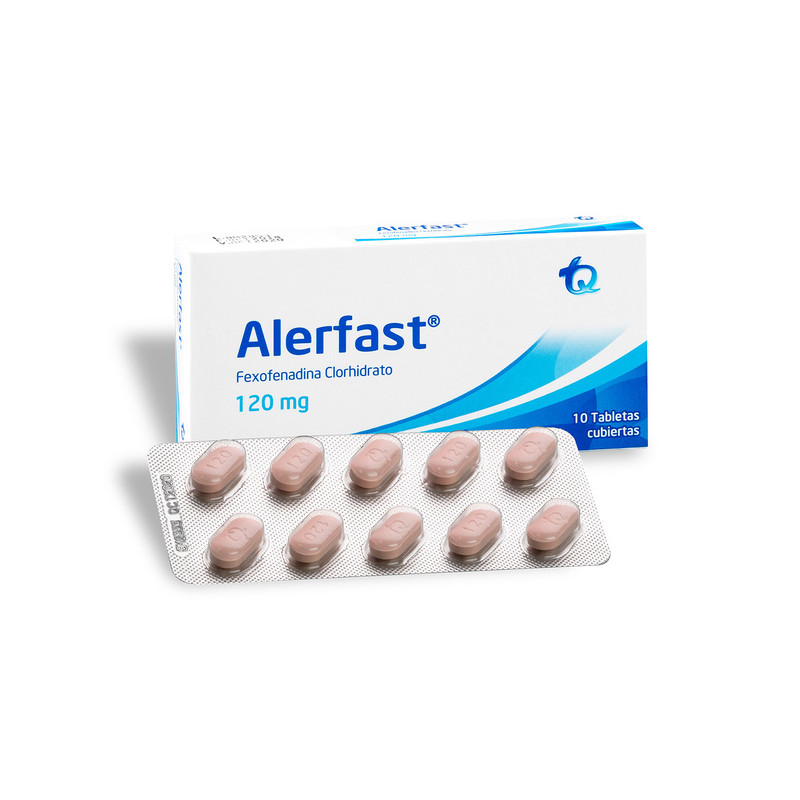 ALERFAST 120 MG 10 TABLETAS (3% )