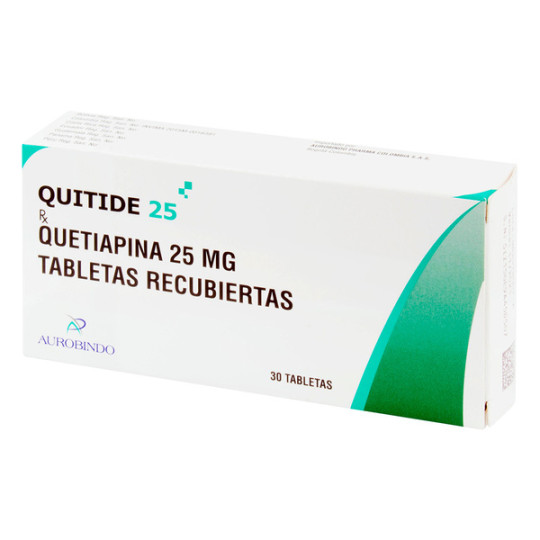 QUITIDE 25 MG 30 TABLETAS (P)16793                