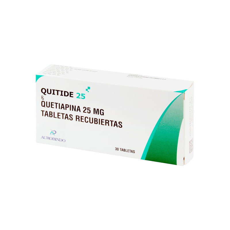 QUITIDE 25 MG 30 TABLETAS (P)16793                