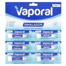 VAPORAL INHALADOR BLISTER 6 LLAVEROS