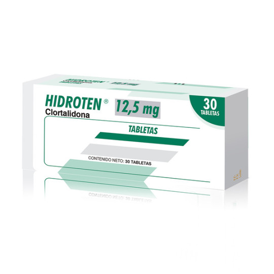 HIDROTEN 12.5 MG 30TABLETAS