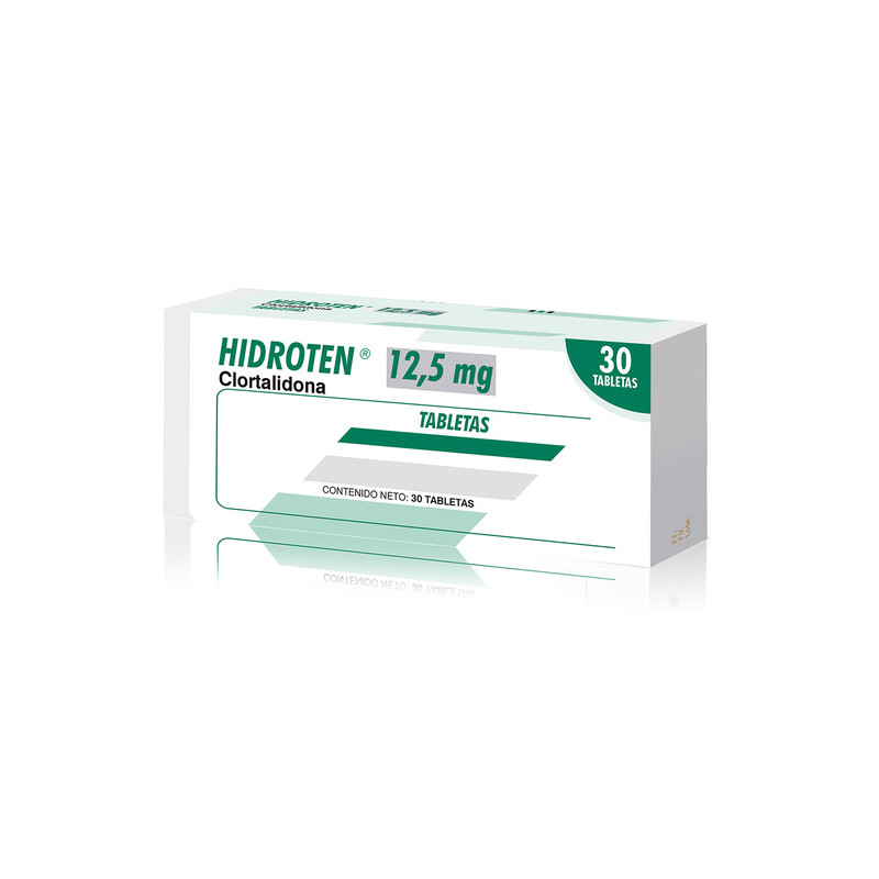 HIDROTEN 12.5 MG 30TABLETAS