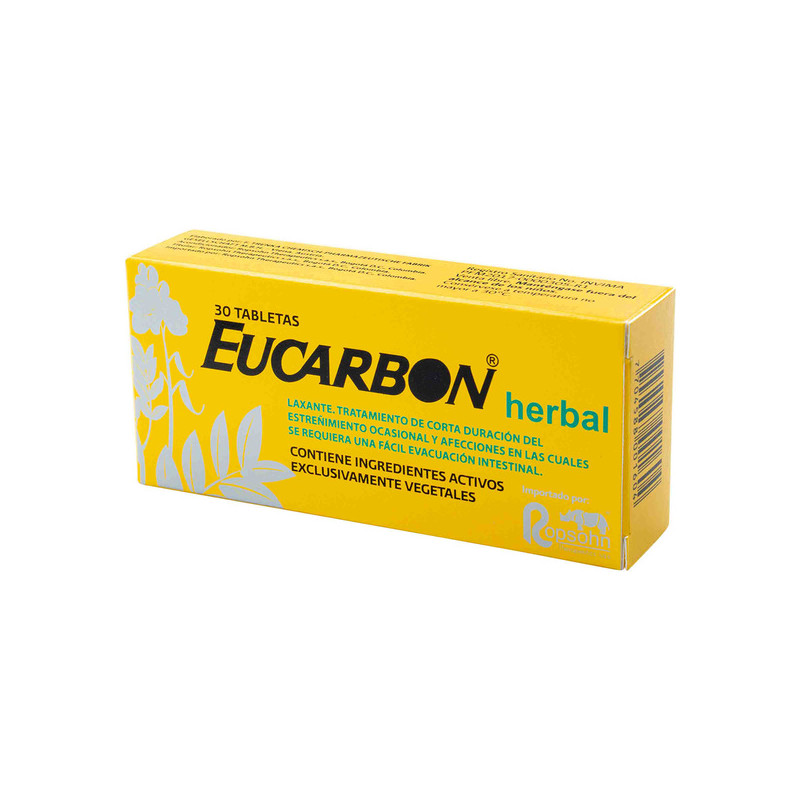 EUCARBON HERBAL 30 TABLETAS