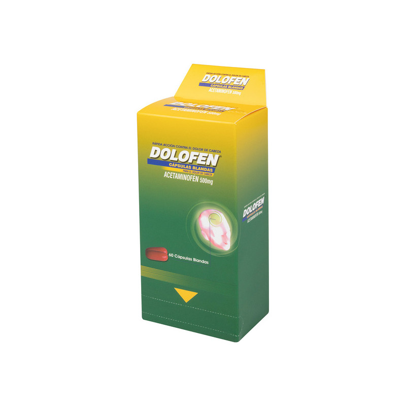 ( ) DOLOFEN 500 MG 60 CAPSULAS