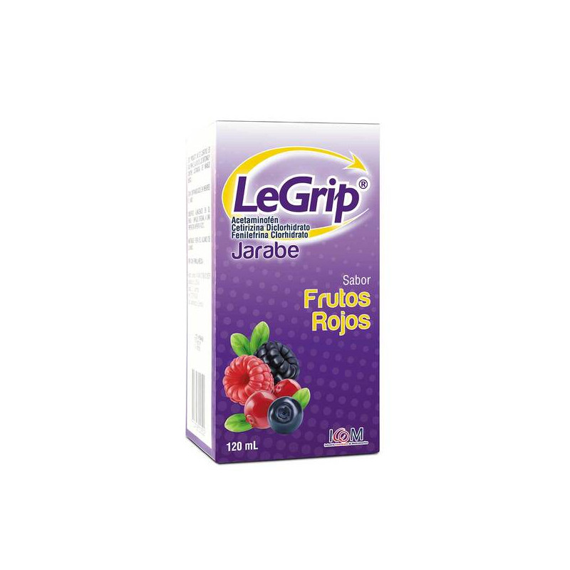 ( ) LEGRIP JBE FRUTOS ROJOS 120 ML ICOM