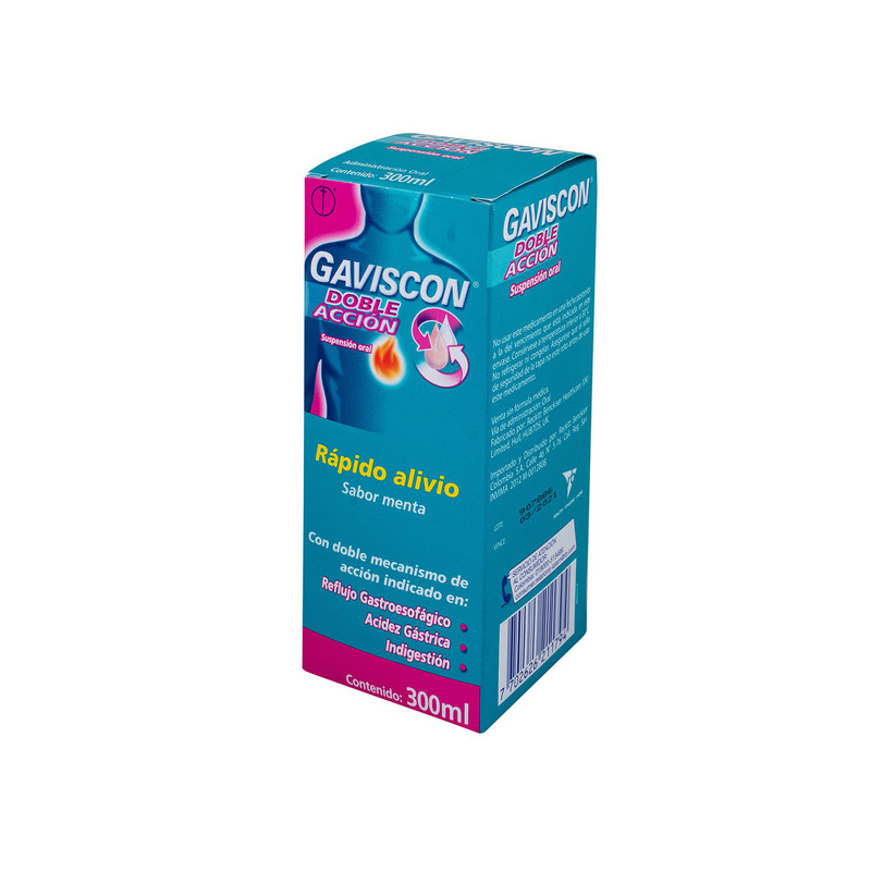 GAVISCON DOBLE ACCION SUSPENSION 300 ML