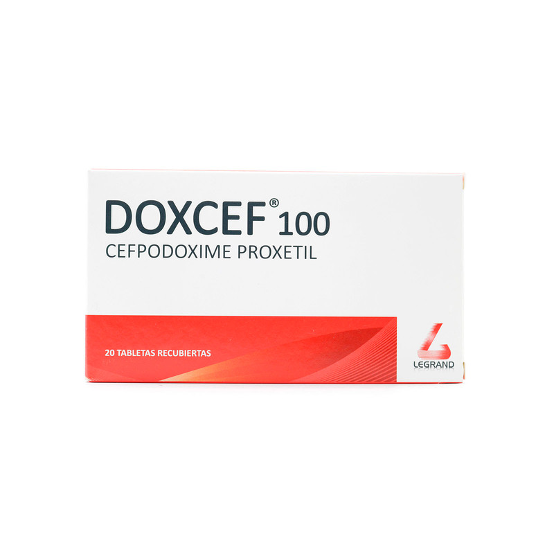 DOXCEF 100 MG 20 TABLETAS (A)(PAE)                
