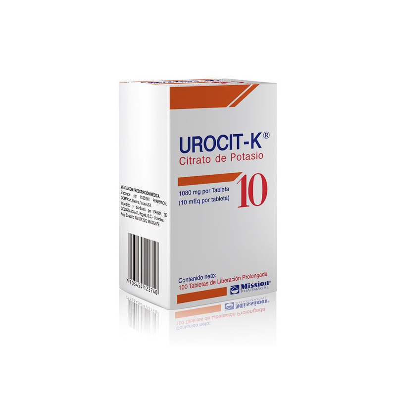 UROCIT K 10 MEQ FRASCO 100 TBS (A)(PAE)