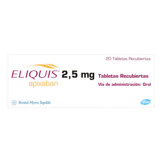 ELIQUIS 2.5 MG 20 T(A)(M)69625(3% )(PAE)