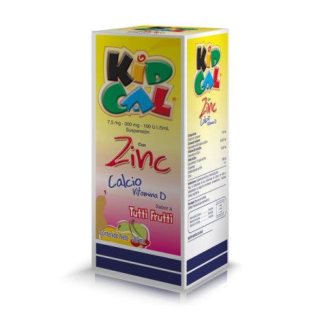 KIDCAL SUSP.180 ML TUTIFRUTTI (3% )(PAE)