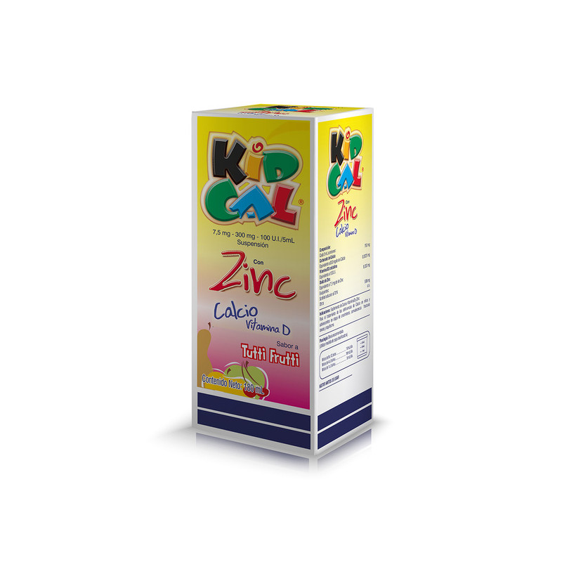 KIDCAL SUSP.180 ML TUTIFRUTTI (3% )(PAE)