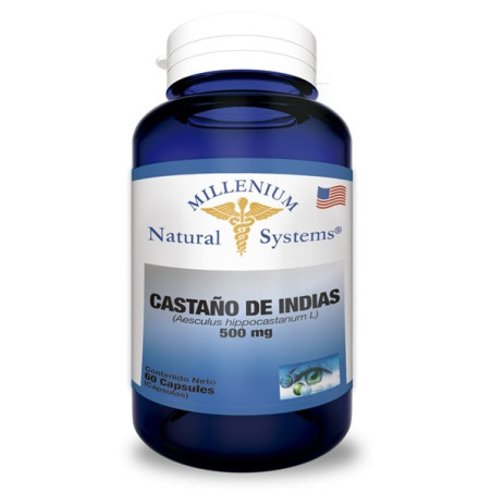 ( ) CASTAÃ‘O DE INDIAS 500MG X 60 SOFTGELS NATURAL SYSTEMS