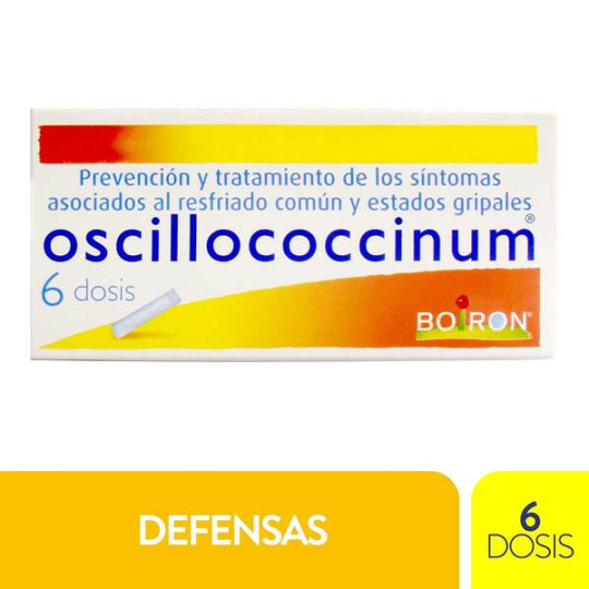 OSCILLOCOCCINUM 6 DOSIS P.E