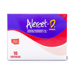 ALERCET D 10 CAPSULAS (3% )(PAE)