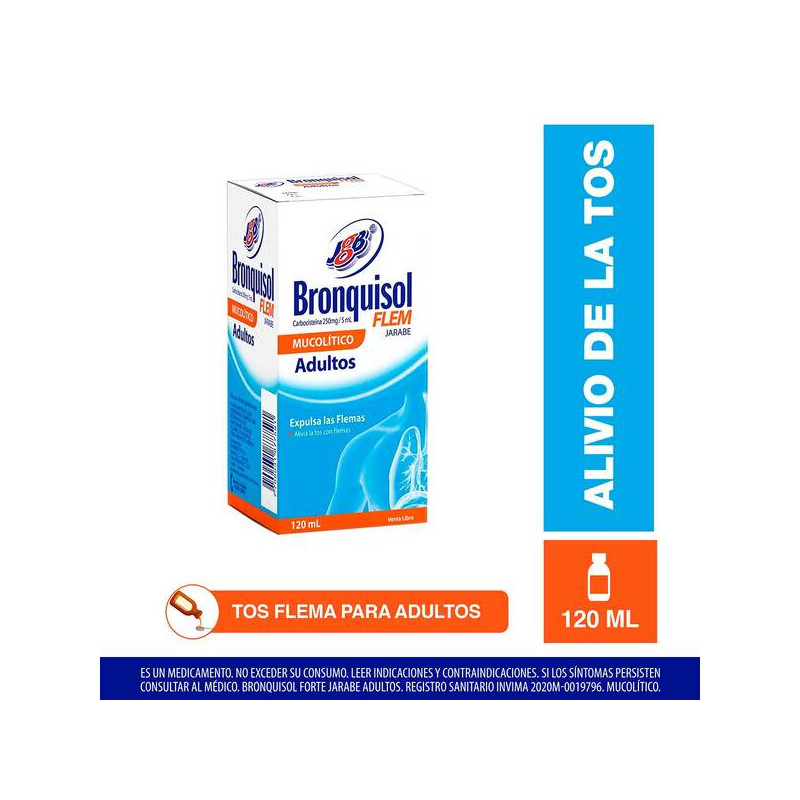 BRONQUISOL FLEM ADULTO 120 ML