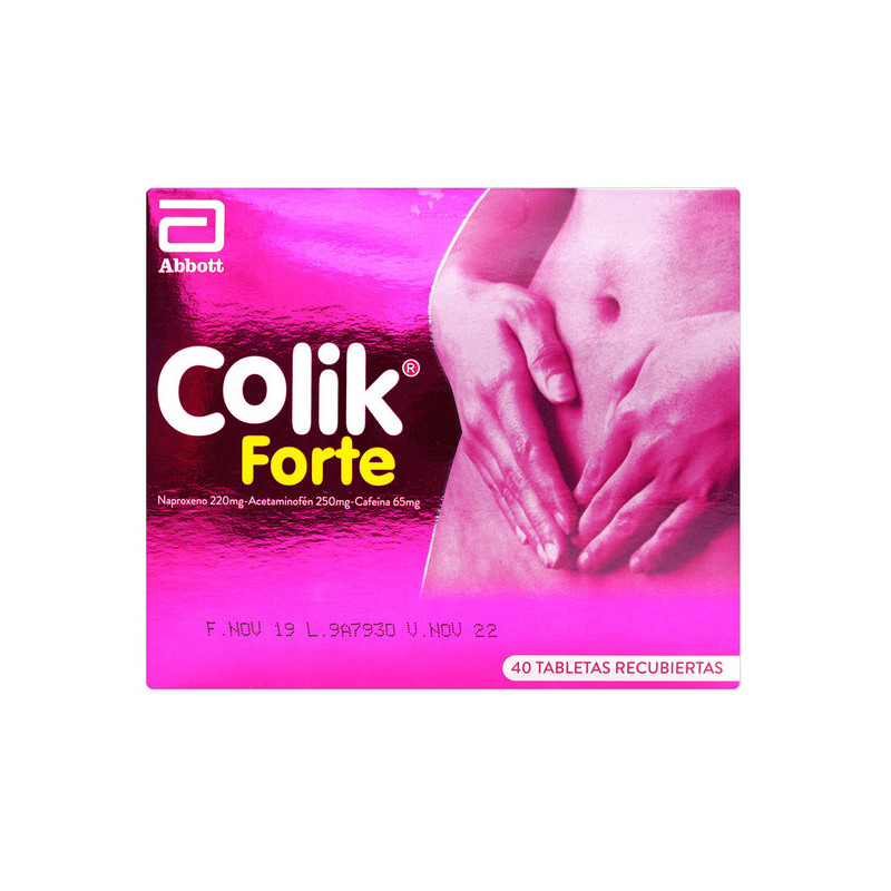 COLIK FORTE 40 TABLETAS