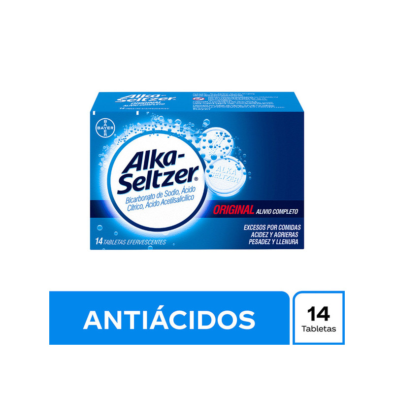 ALKA SELTZER 14 TABLETAS