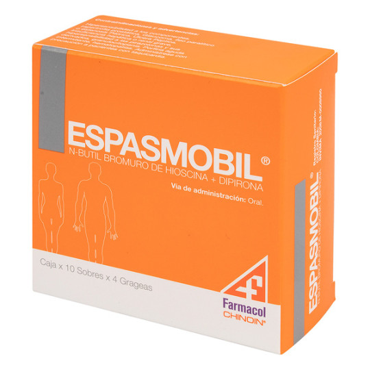 ESPASMOBIL 10 SOBRES 4 TABLETAS
